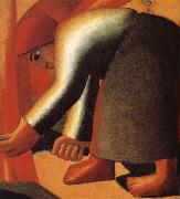 Kasimir Malevich Harvest Woman oil on canvas